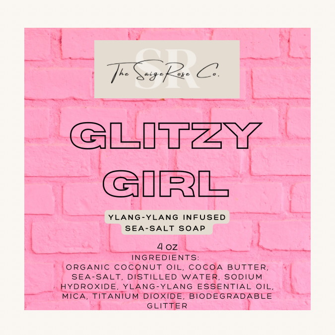 Glitzy Girl Sea-Salt Soap