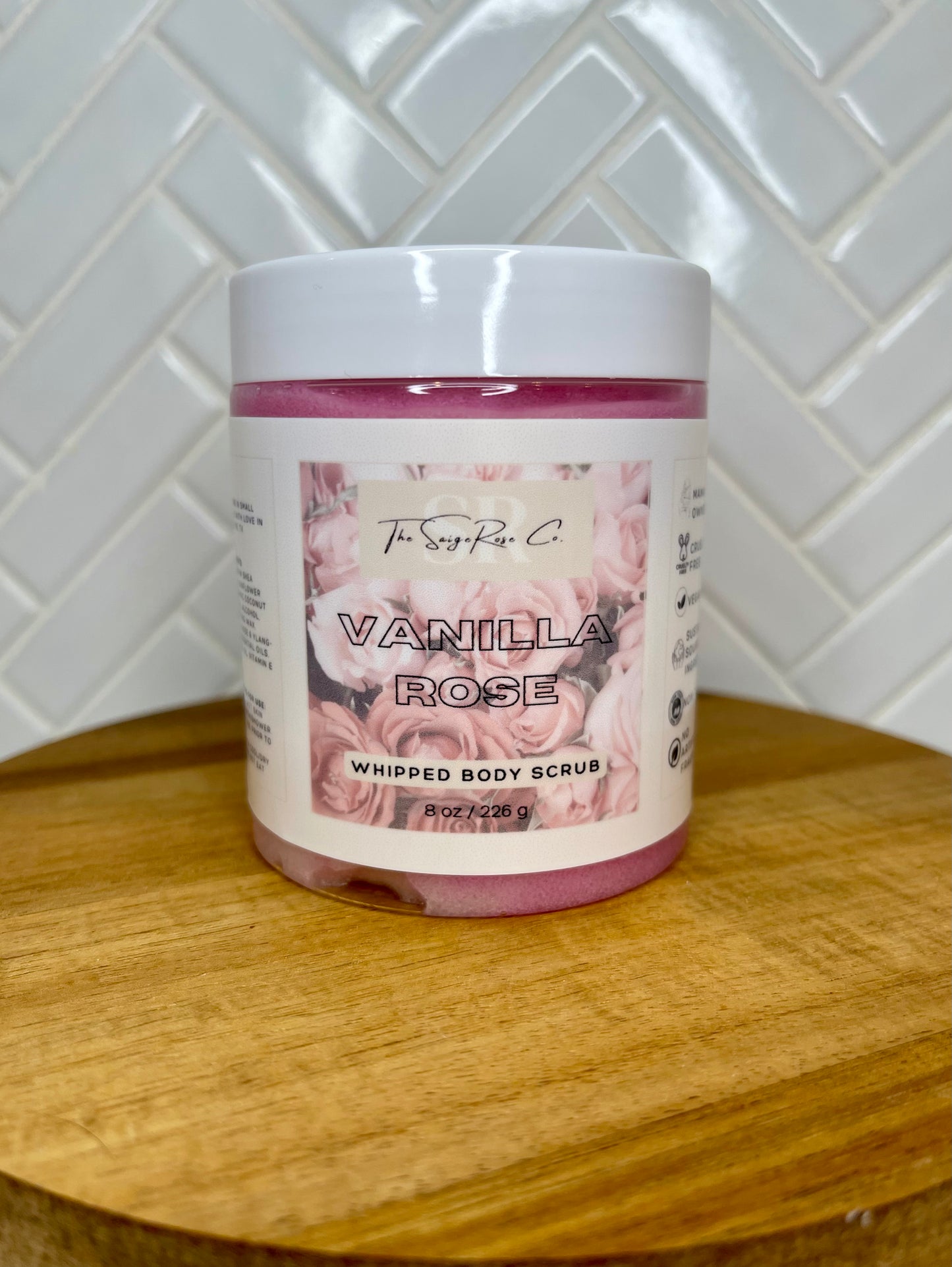 VANILLA ROSE BODY SCRUB