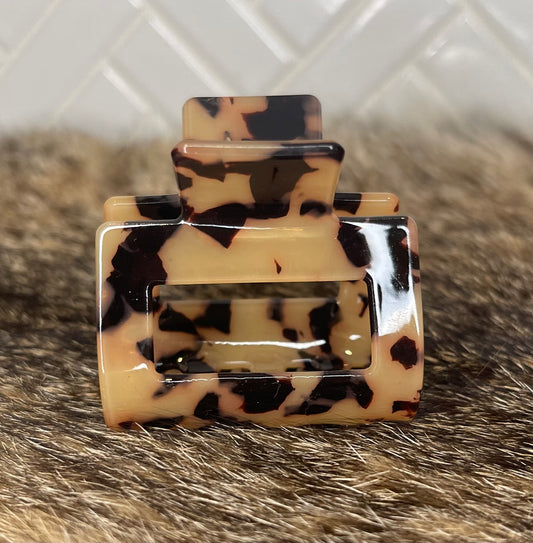 TORTOISE SHELL MINI Claw Clip