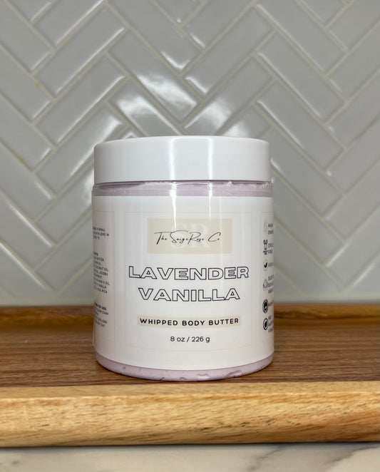 LAVENDER VANILLA WHIPPED BODY BUTTER