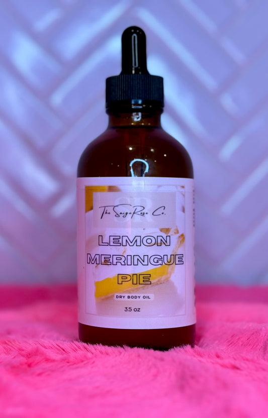 Lemon Meringue Pie Dry Body Oil