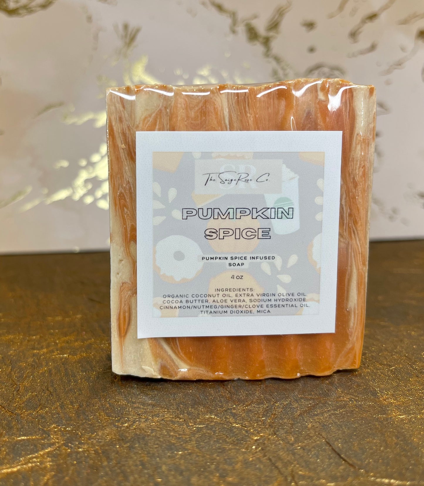 Pumpkin Spice Soap(no glitter)