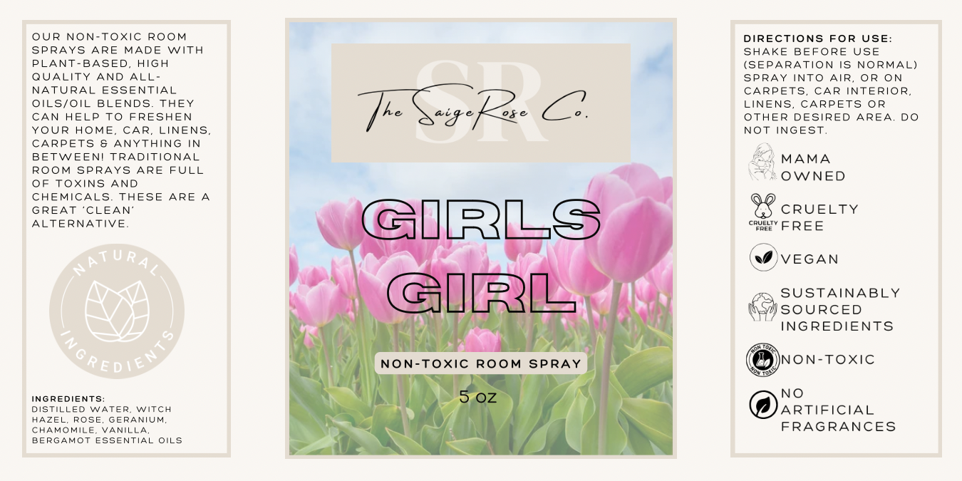 GIRLS GIRL NON-TOXIC ROOM SPRAY