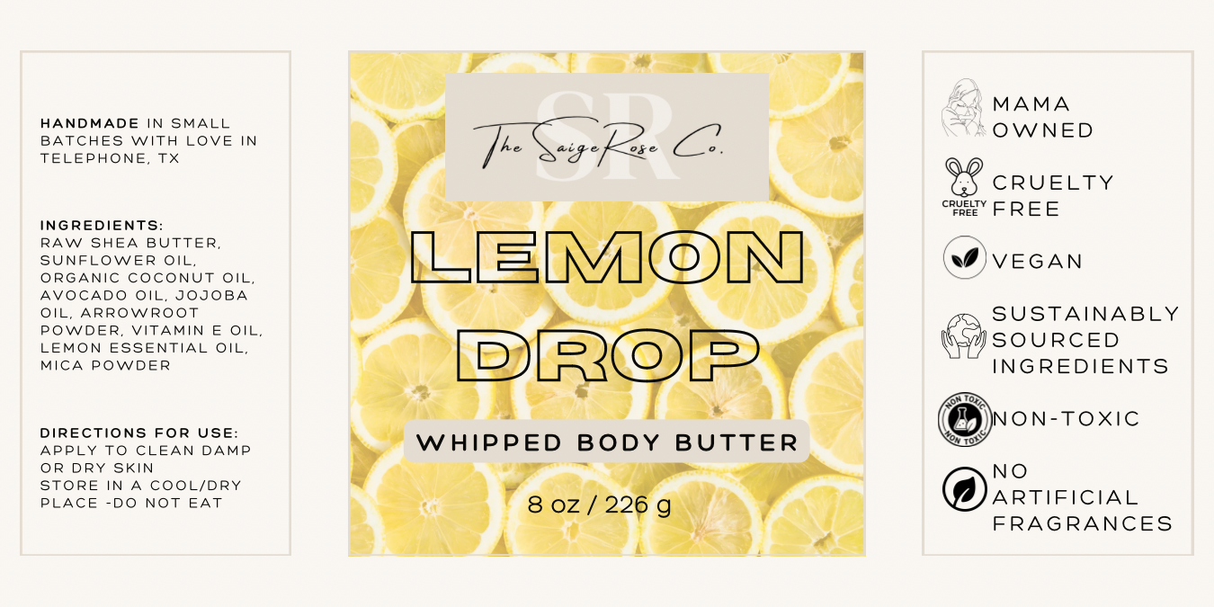 Lemon Drop Whipped Body Butter